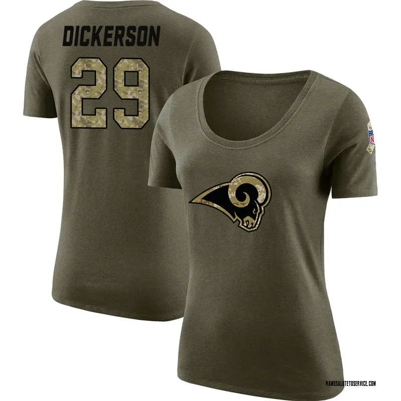 Eric Dickerson 2020 Salute To Service Performance T-Shirt - Black -  Tshirtsedge