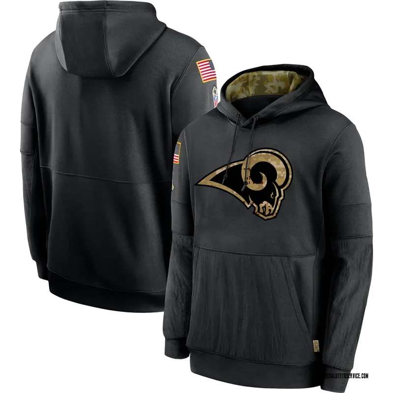 Los Angeles Rams Salute to Service Hoodies S M L XL 2X XXL 3X 3XL 4X